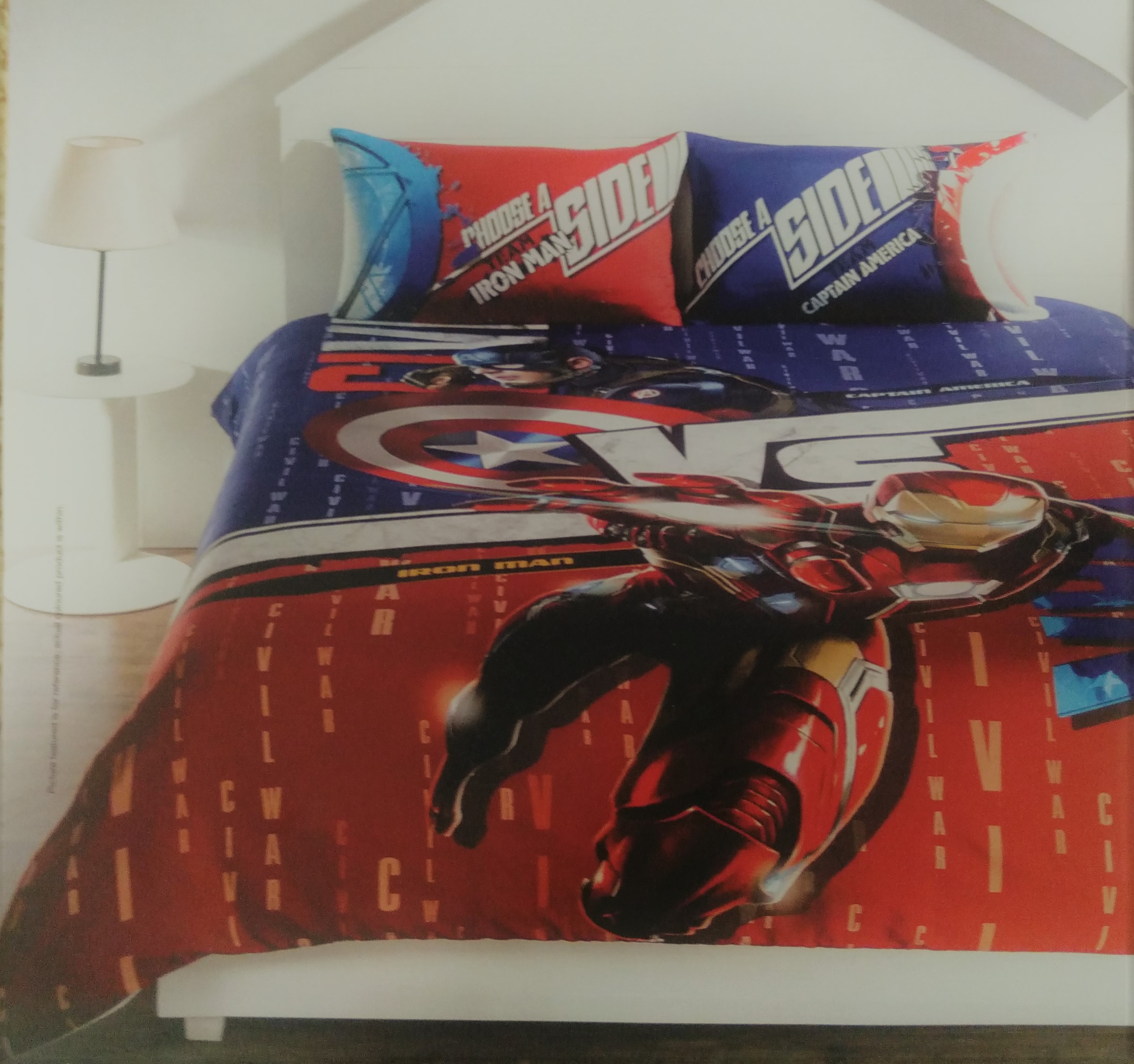 IRON MAN KIDS Bedsheet by DDECOR