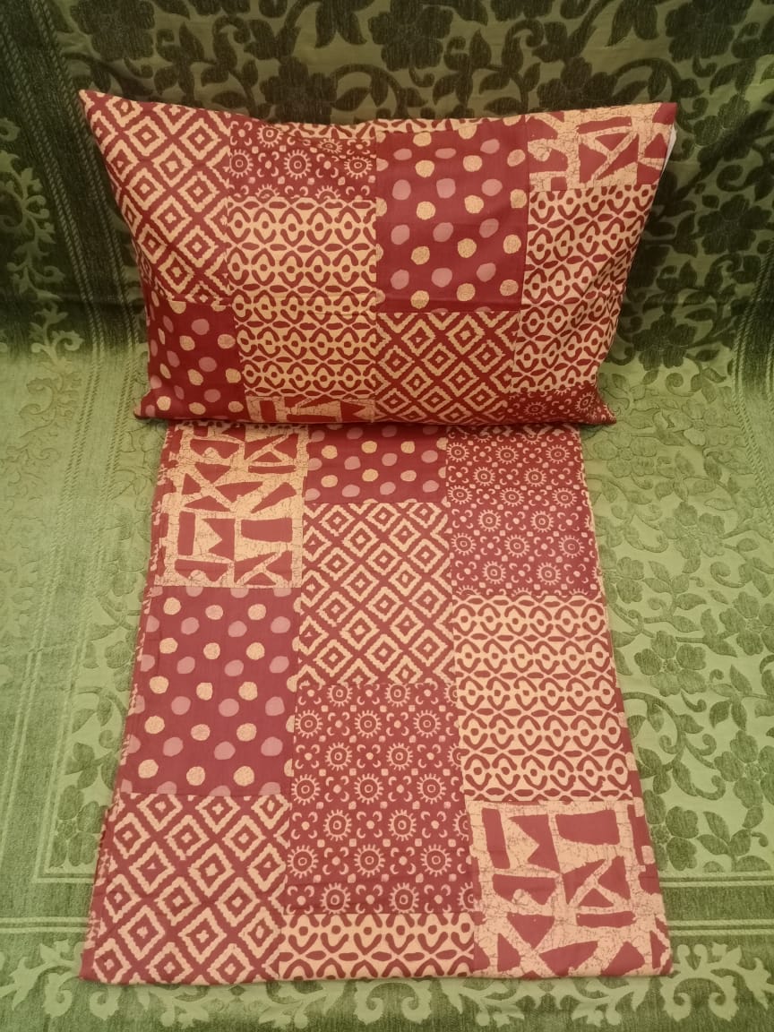 RAJPUTANA PATCH  DOUBLE BEDCOVER BY HOMIEKART
