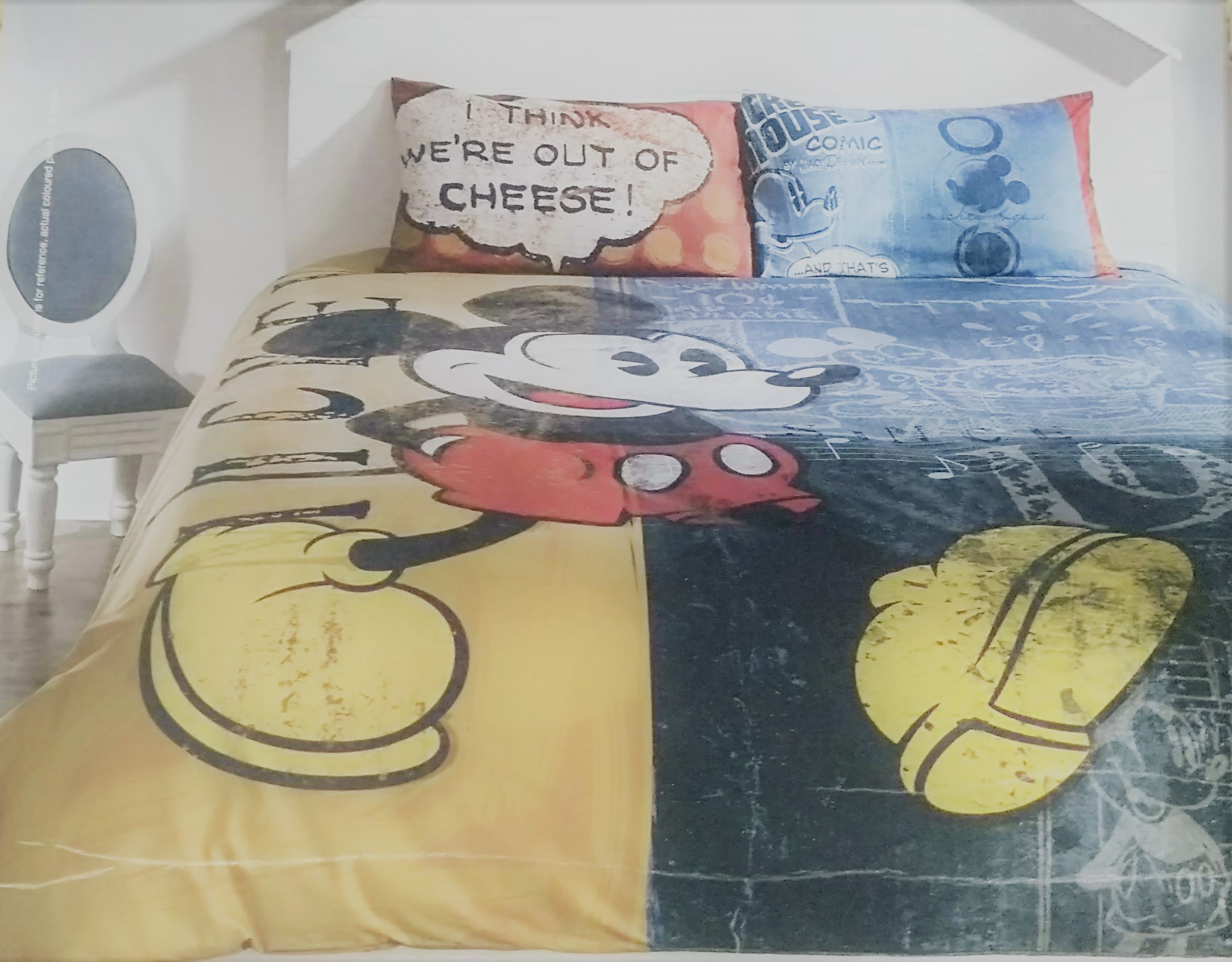 MICKY MOUSE Kids Bedsheet by DDECOR
