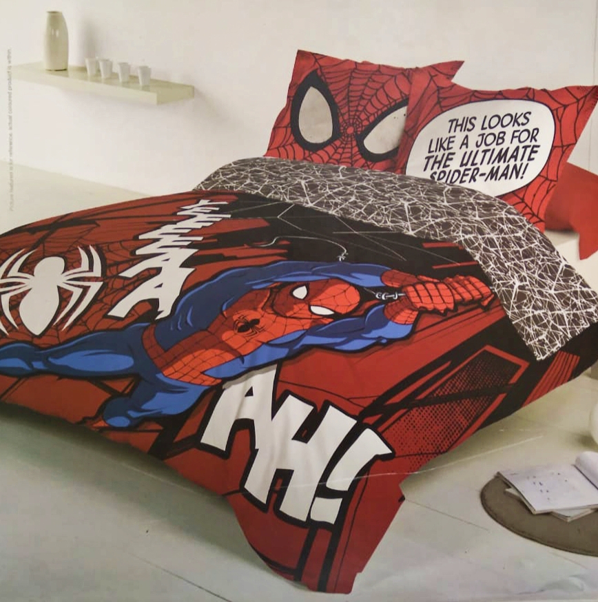 SPIDER MAN Kids Bedsheet by DDECOR