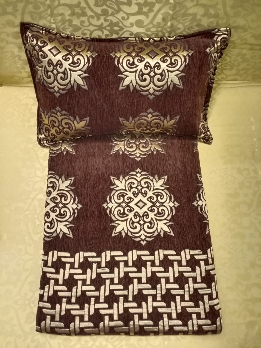 Silk Woven Double Bedcover BY HOMIEKART