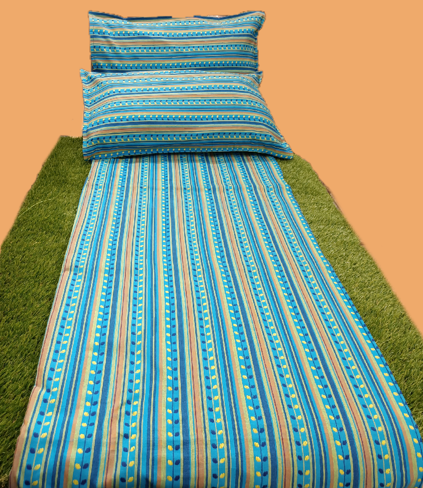 MIX DESIGN 2/40 DOUBLE BEDCOVER BY HOMIEKART