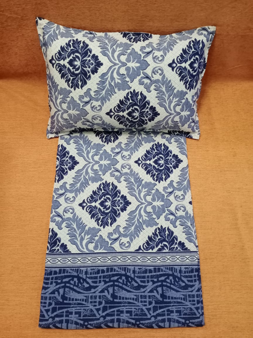 Damask Double Bedcover BY HOMIEKART