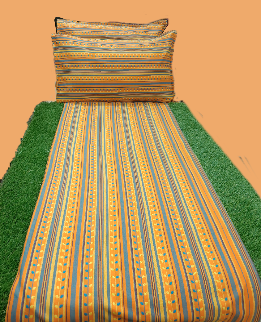 MIX DESIGN 2/40 DOUBLE BEDCOVER BY HOMIEKART