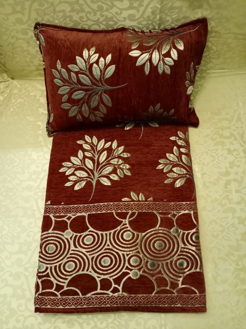 Silk Woven Double Bedcover BY HOMIEKART
