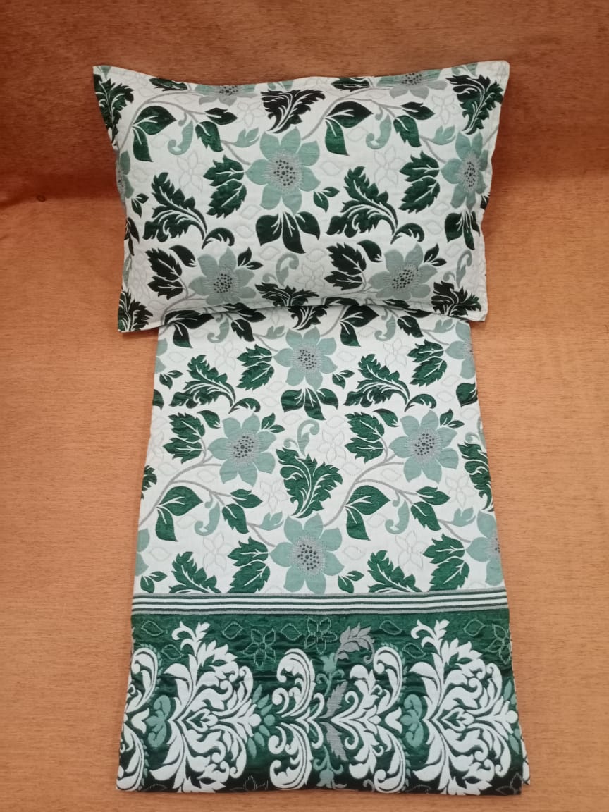 Handloom Woven Double Bedcover BY HOMIEKART