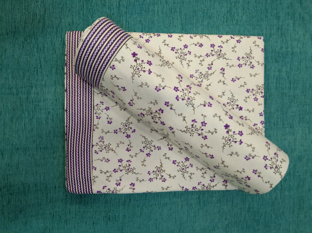 Casement Cotton Printed Topsheet by Homiekart