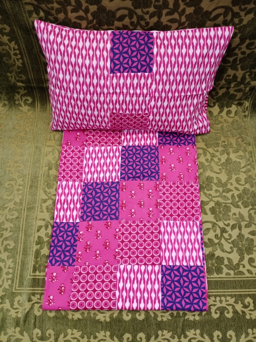 RAJPUTANA PATCH  DOUBLE BEDCOVER BY HOMIEKART