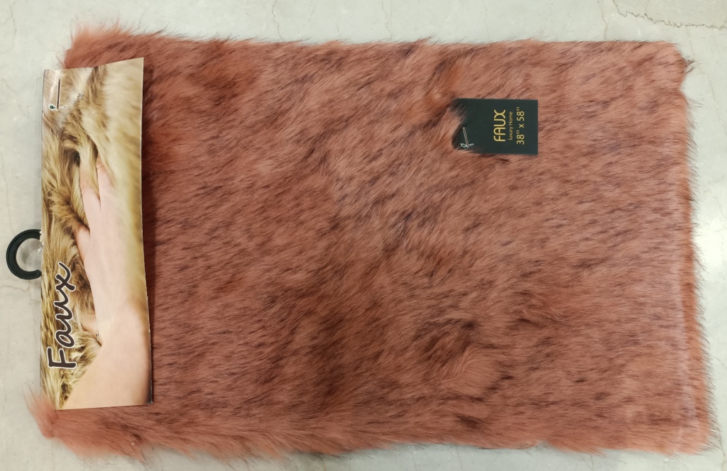 Faux Fur Anti-Skid Door Mat / Foot Mat By Homiekart