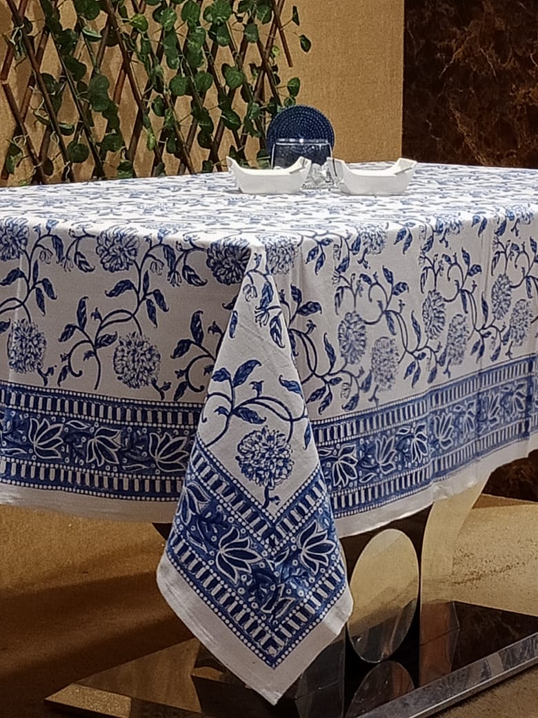 Beautiful Jaipuri Hand Printed Table Cover by Homiekart