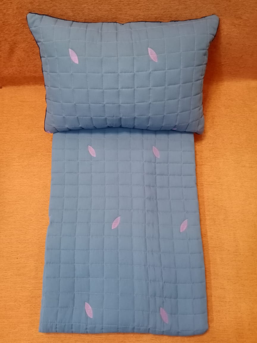 Designer  Quilted Double Bed Bedcover BY HOMIEKART