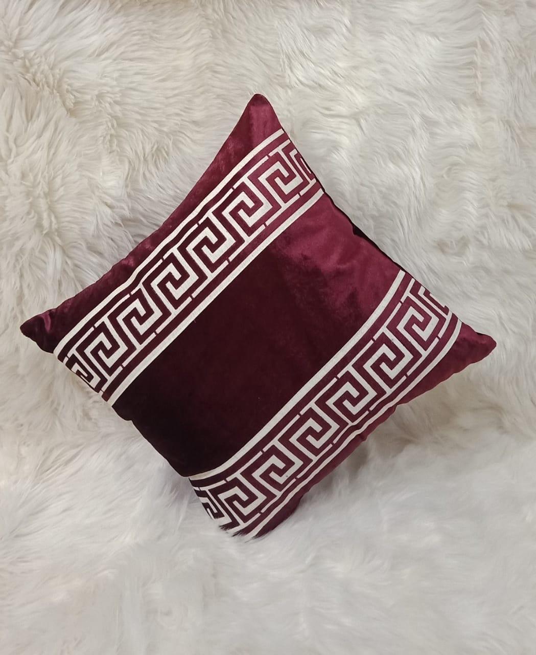 Imported Velvet and Super Soft Designer Cushion Covers.
