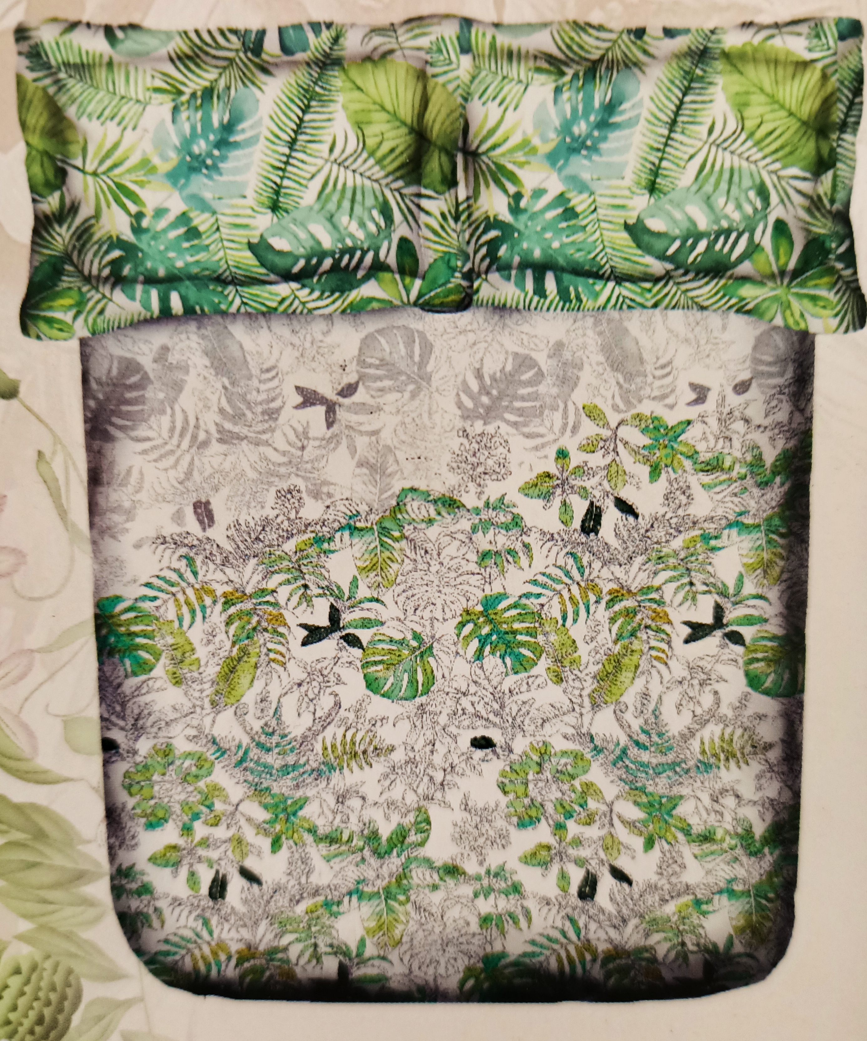 PORTICO Rain Forest Bedsheet Set