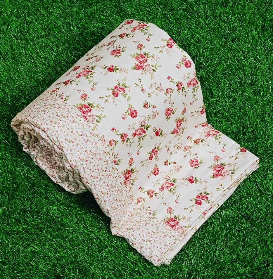 SPRING AFFAIR Floral Printed Reversible Topsheet by METROPOLIS