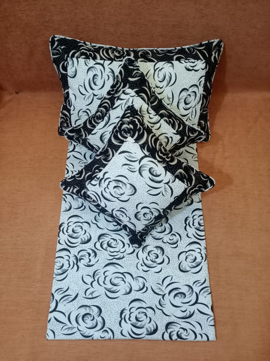 Floral Printed Bedcover Set by Homiekart