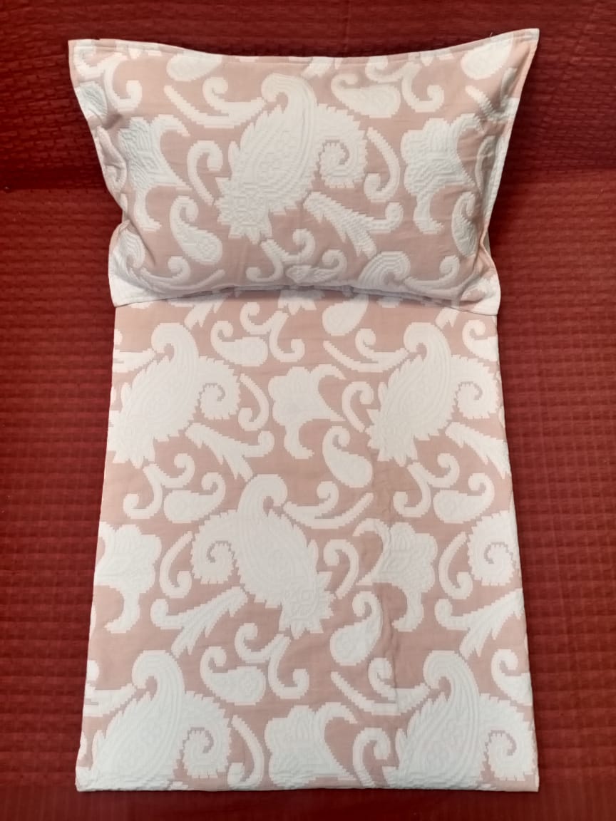 Handloom Emboss Double Bedcover BY HOMIEKART