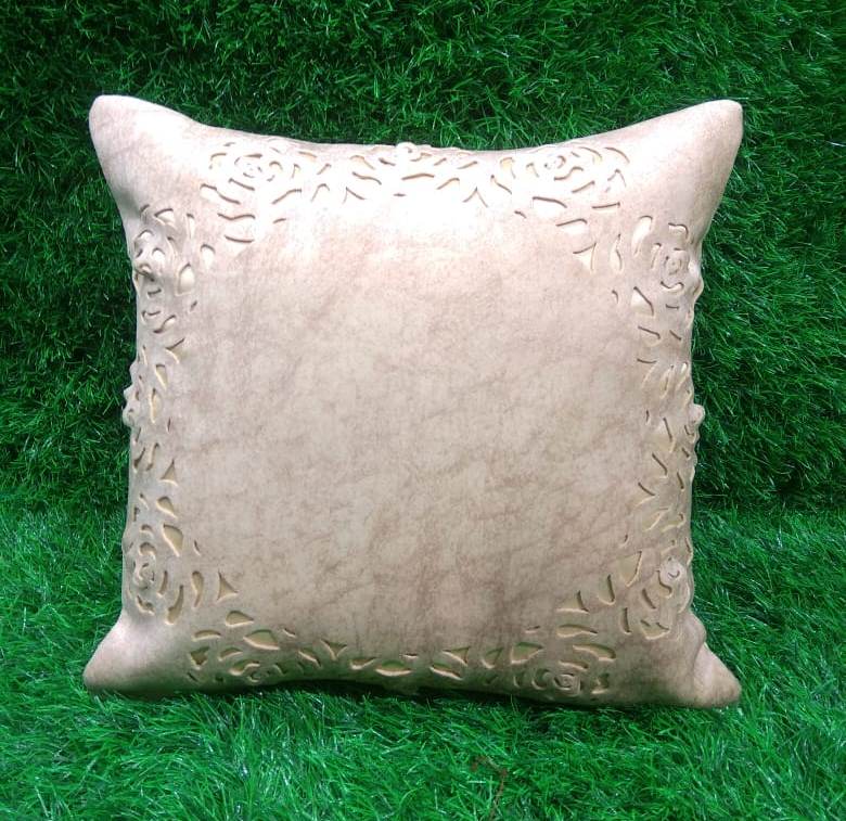 Velvet Cutwork Cushion Cover Set by HOMIEKART.