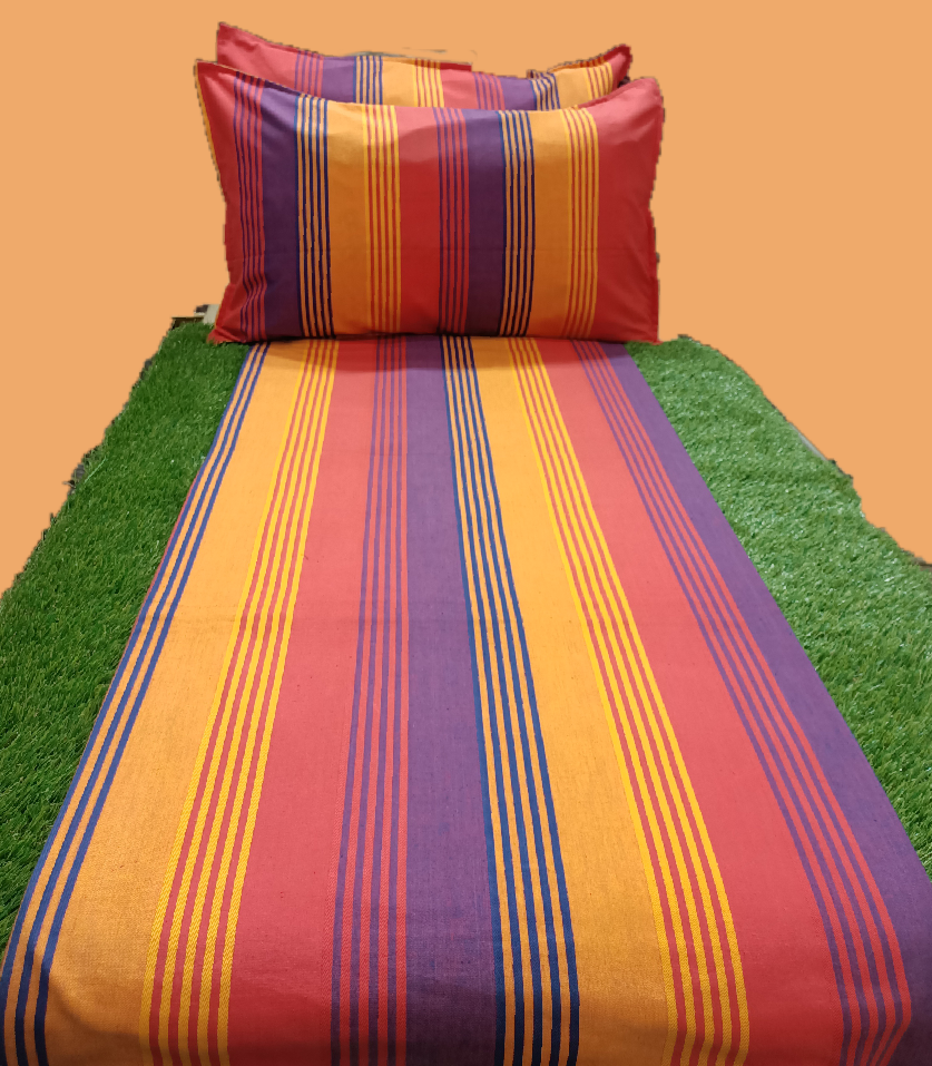 MIX DESIGN 2/40 DOUBLE BEDCOVER BY HOMIEKART