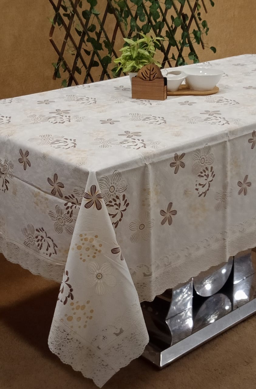 Elegant Vinyl Table Cover by Homiekart