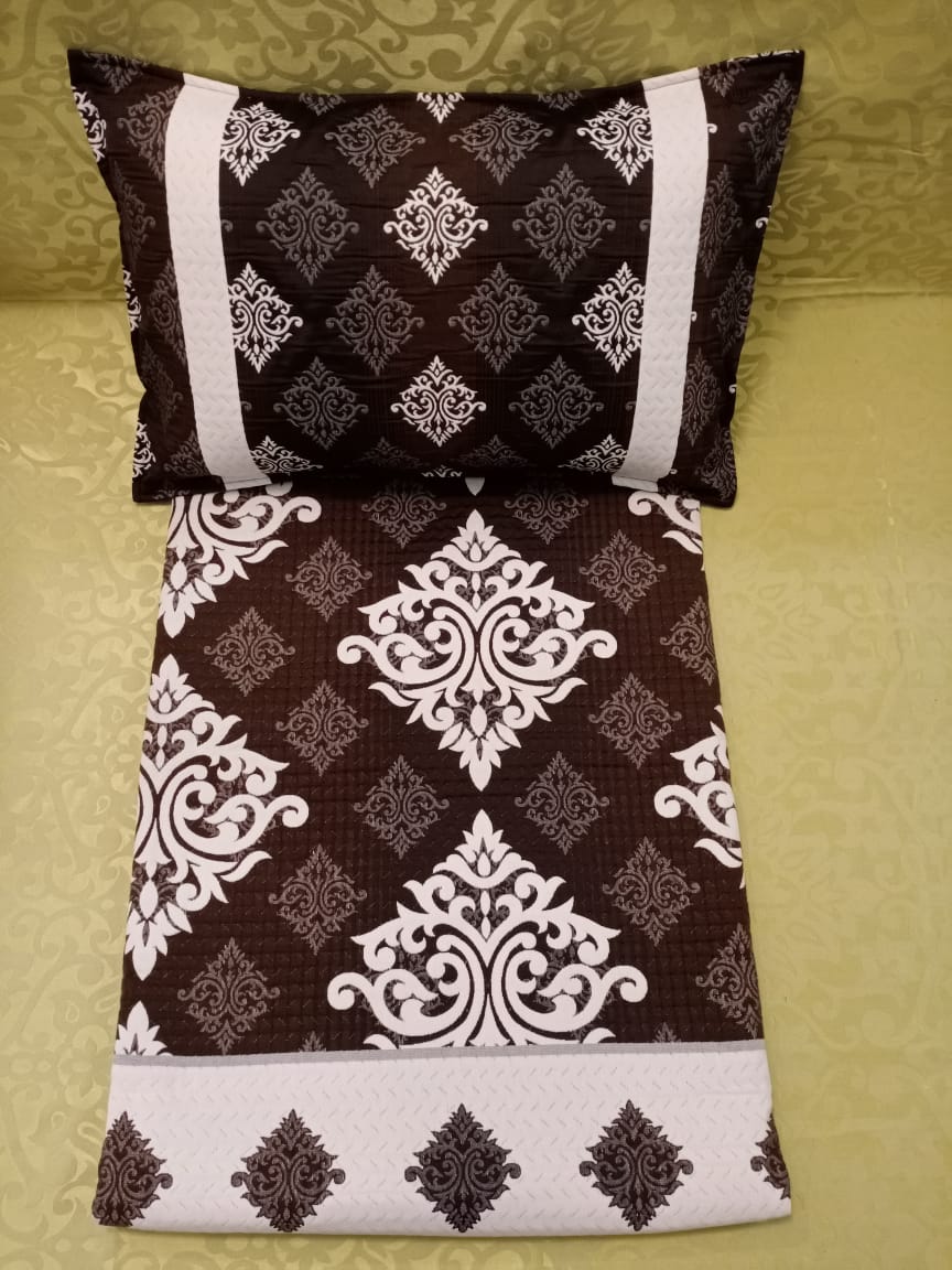 Handloom Woven Double Bedcover BY HOMIEKART
