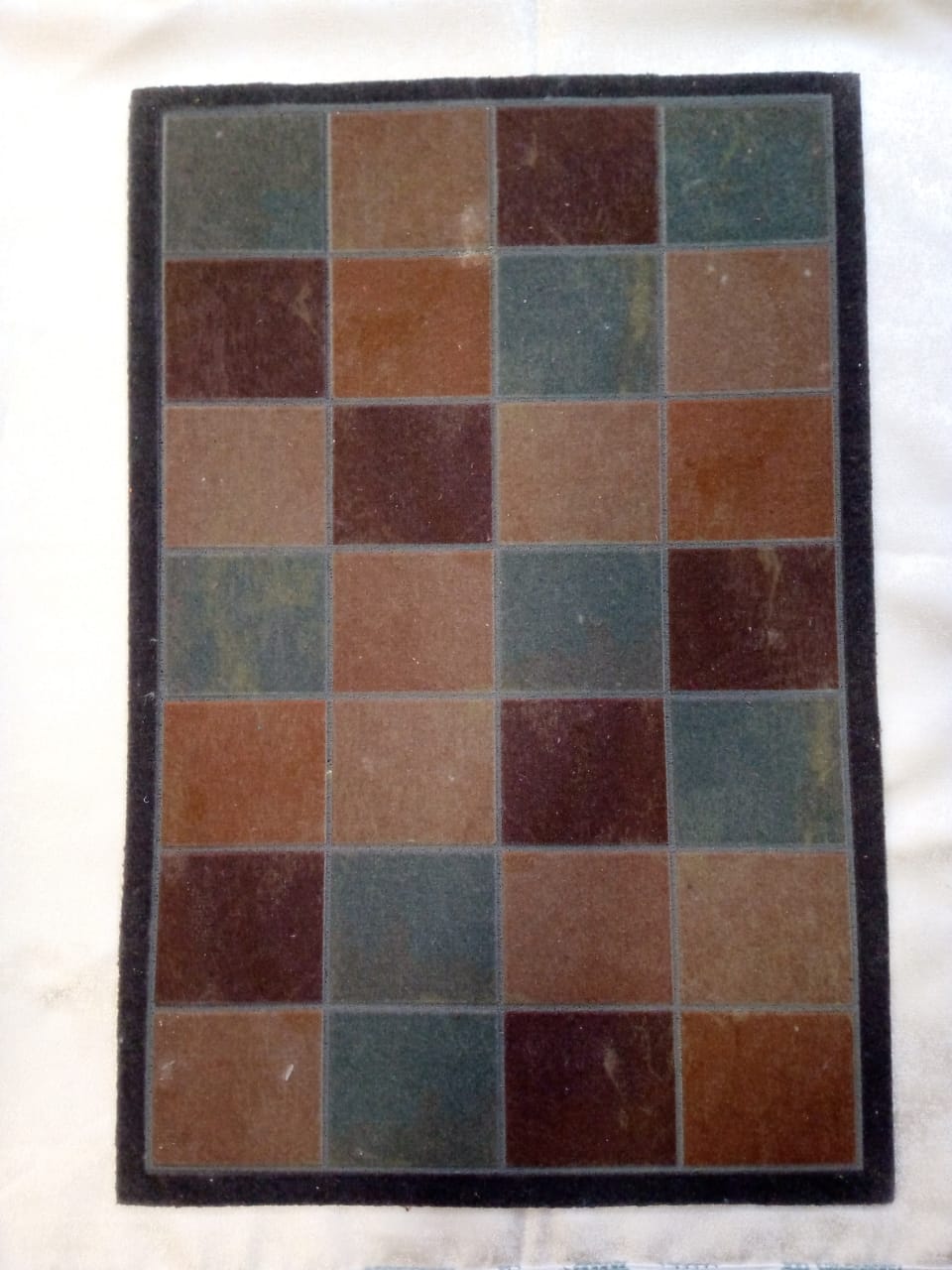 PATCHWORK Print Door Mat By HOMIEKART