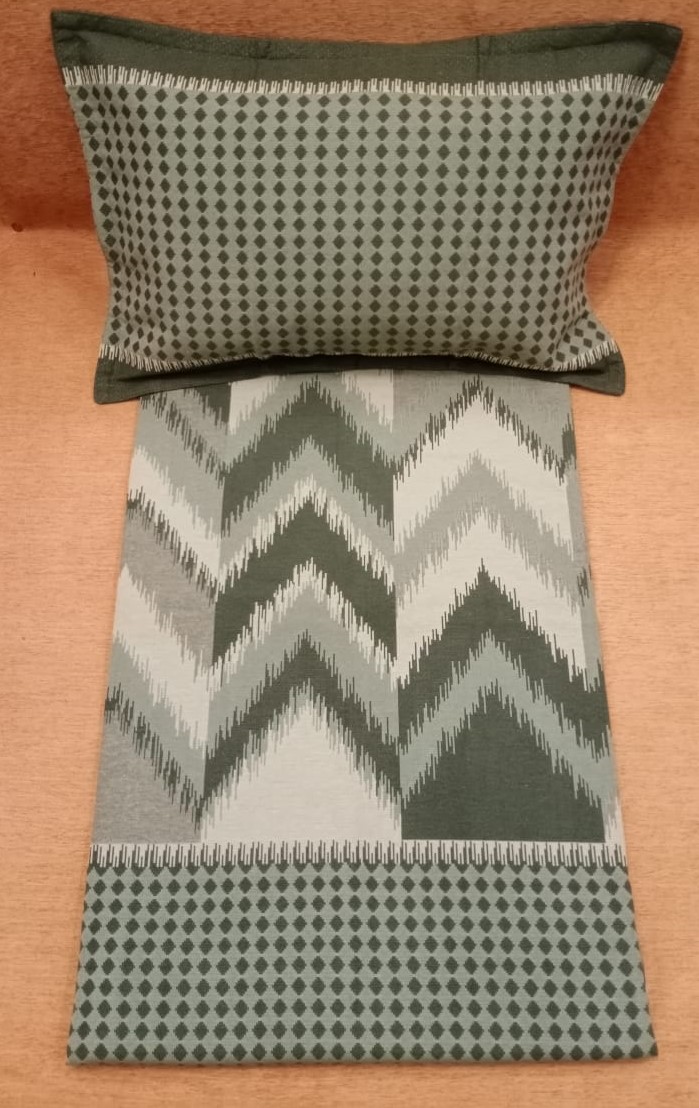 Handloom Cotton Double Bedcover BY HOMIEKART