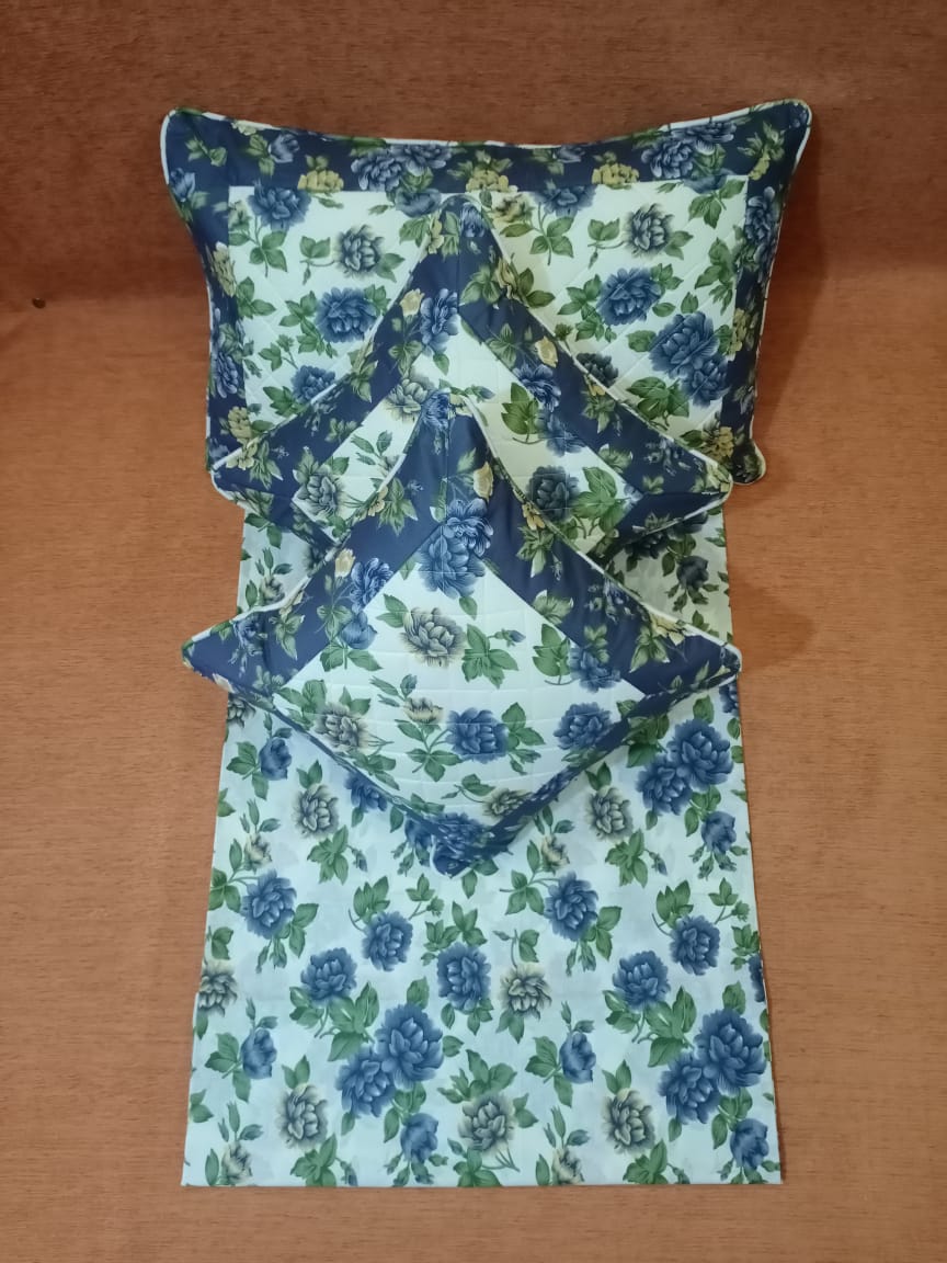 Floral Printed Bedcover Set by Homiekart