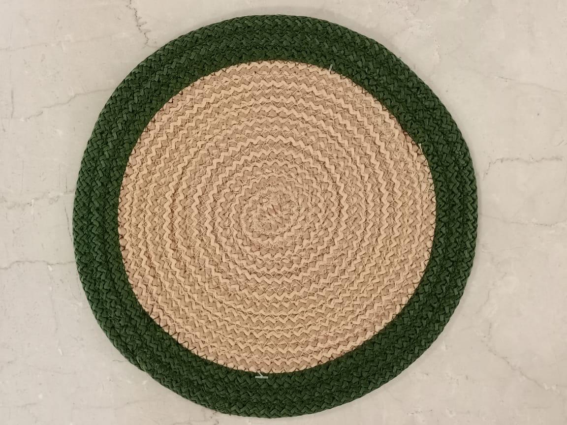 Multi Purpose Foldable Jute Table mats by HOMIEKART