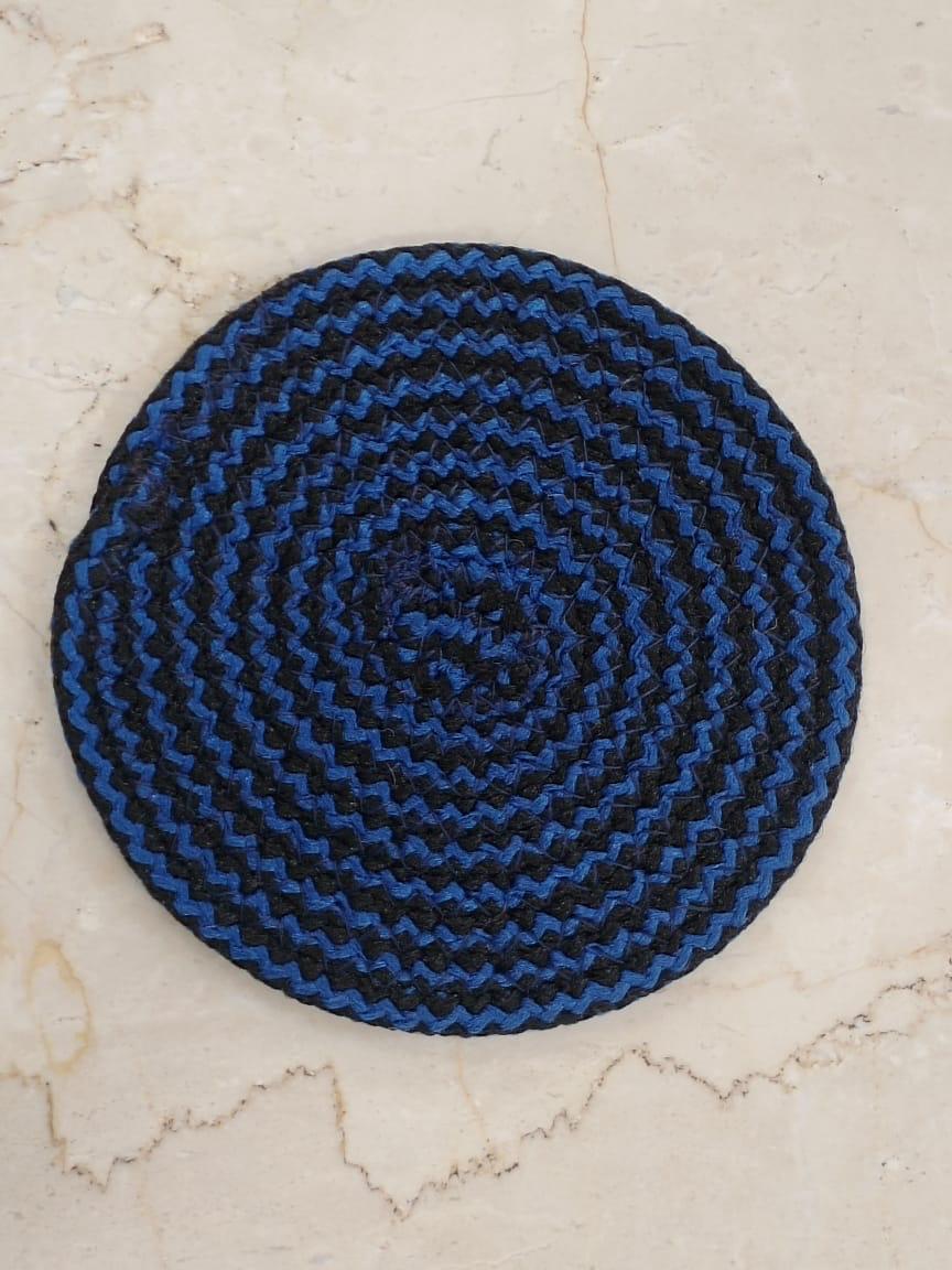 Multi Purpose Foldable Jute Table Coasters by HOMIEKART