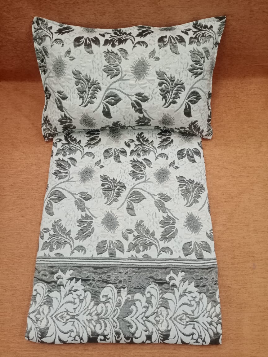 Handloom Woven Double Bedcover BY HOMIEKART