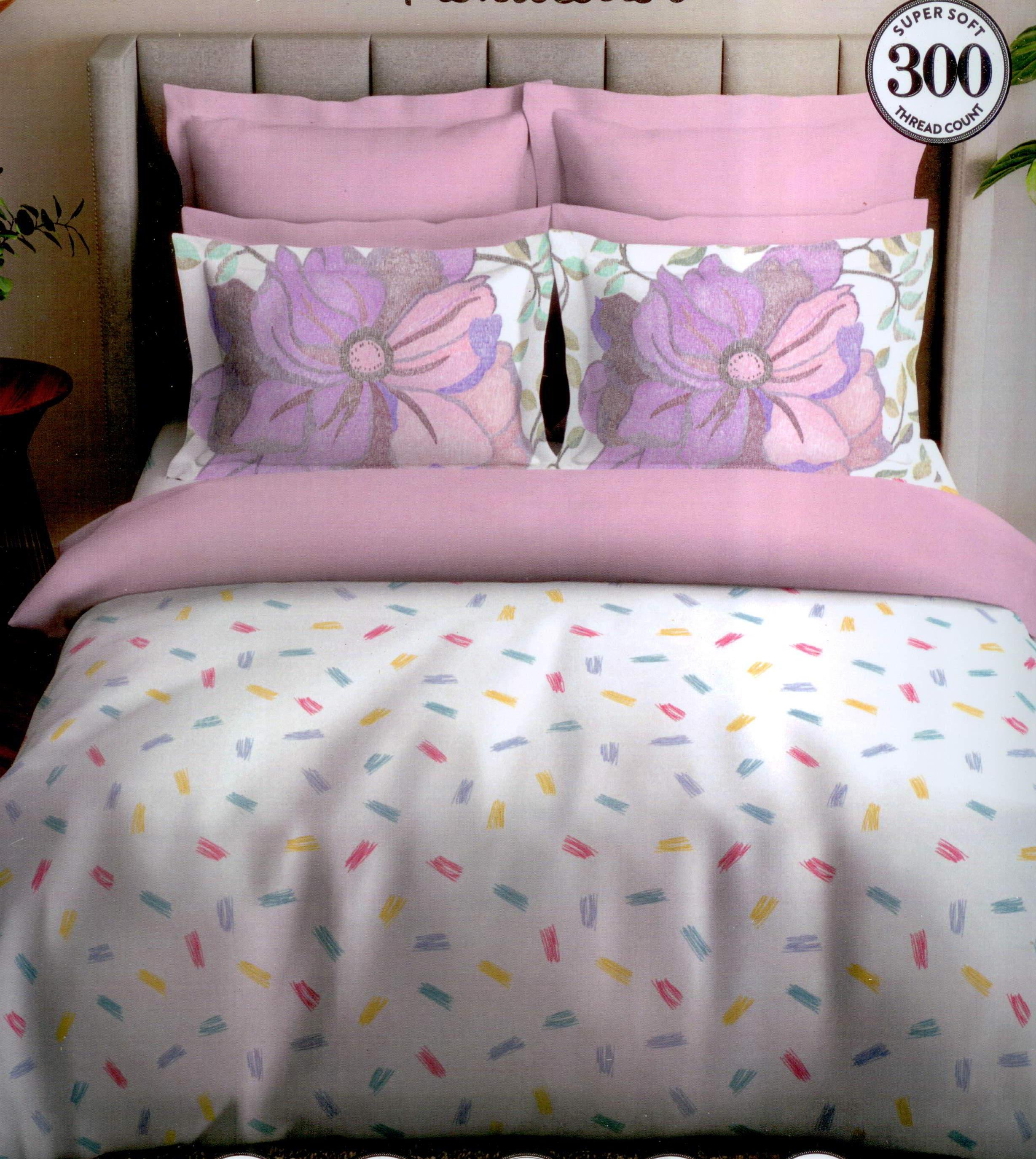 Flower Bar Bedsheet Set by Boutique Living