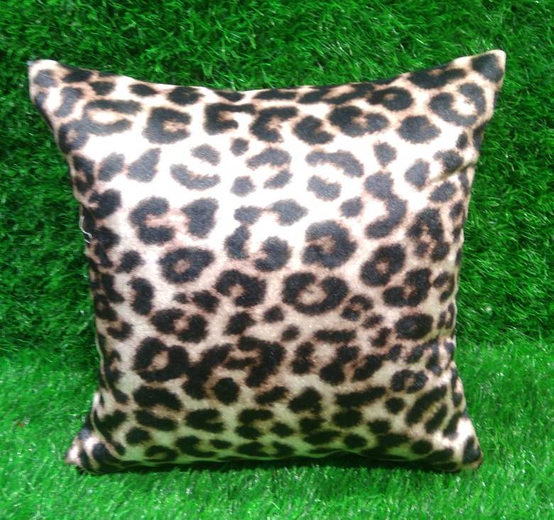 Beautiful Velvet Animal Print Cushion Cover