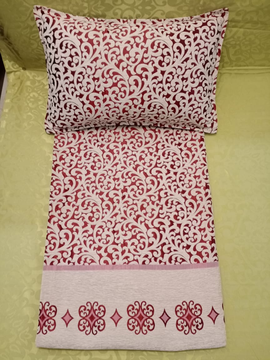 Allover Printed Bedcover Set by Homiekart