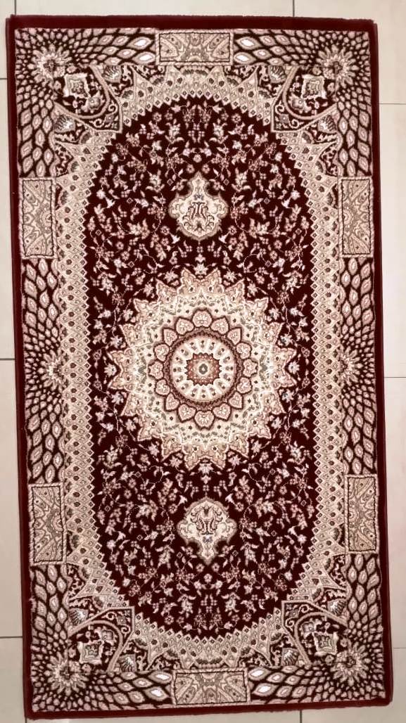 ISFAHAN Acrylic Touch Anti Skid Carpet  By Homiekart