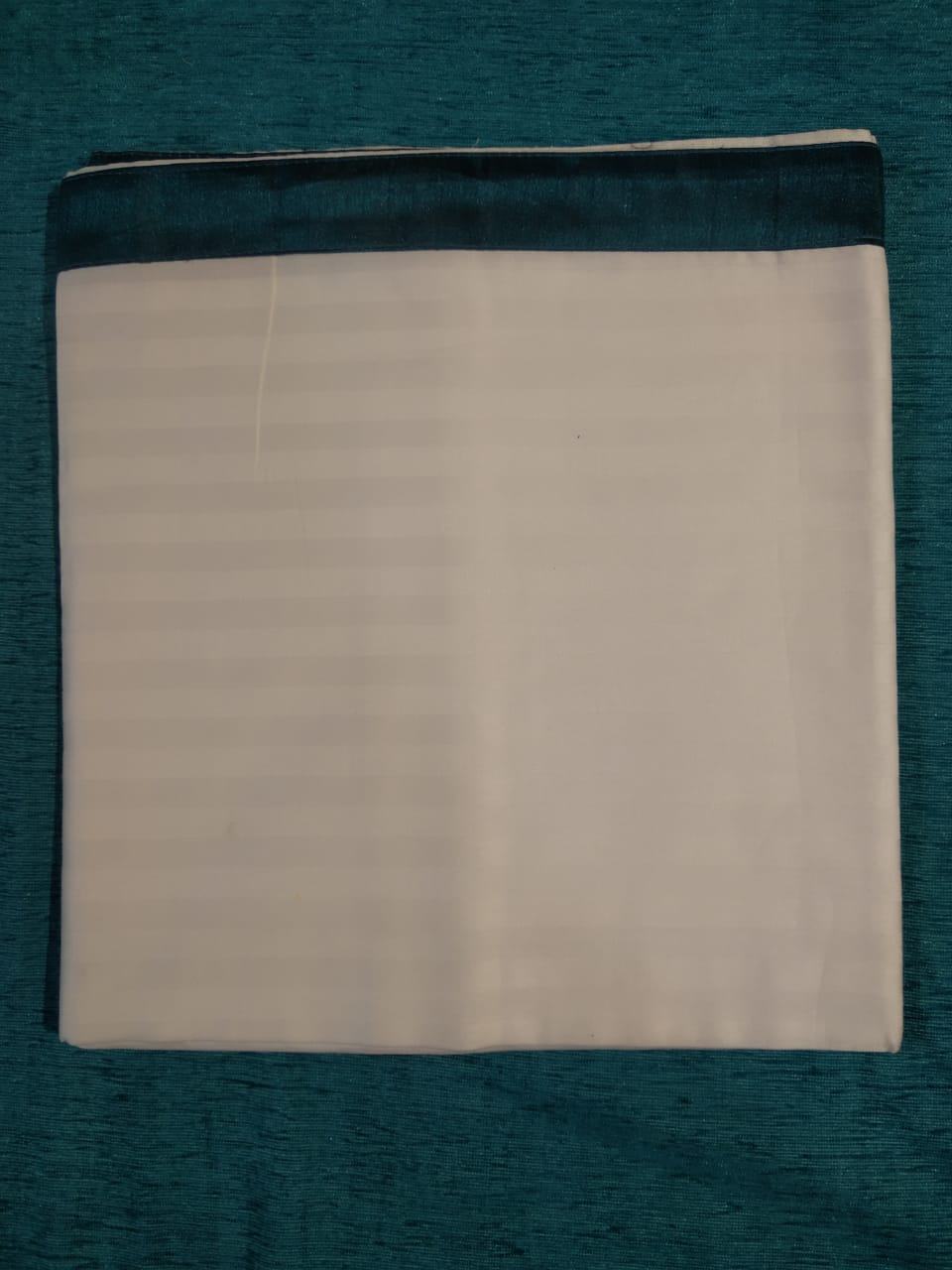 Damask Cotton Plain Topsheet by Homiekart