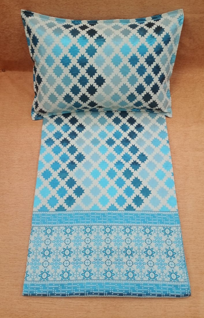 Handloom Woven Double Bedcover BY HOMIEKART