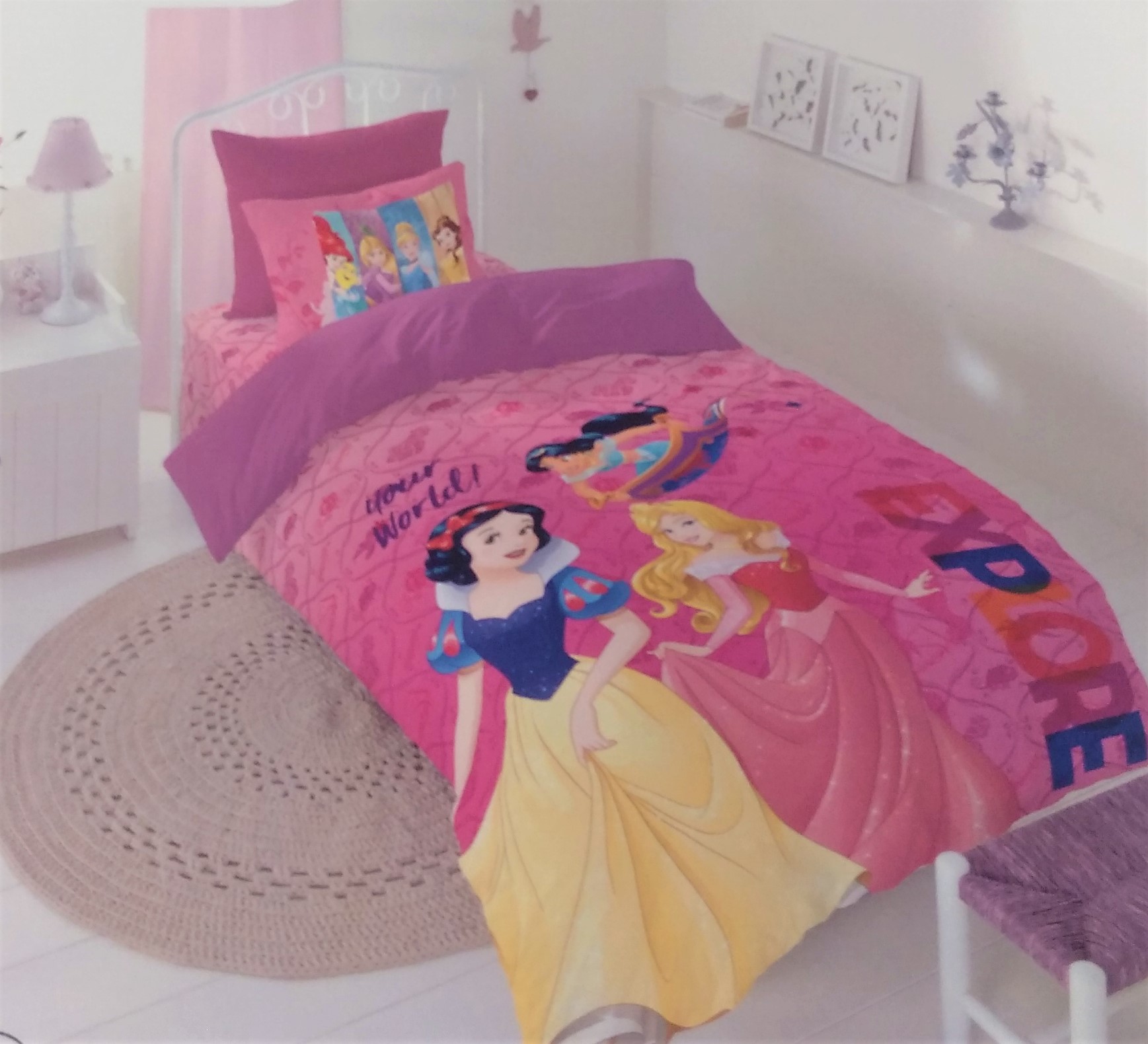 PRINCESS Kids Bedsheet by DDECOR