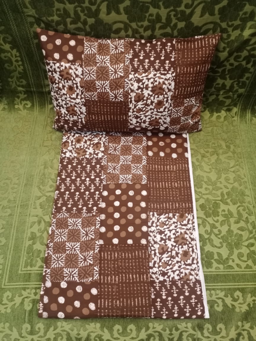 RAJPUTANA PATCH  DOUBLE BEDCOVER BY HOMIEKART