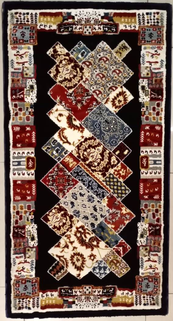 Acrylic Touch Anti Skid Carpet  By Homiekart