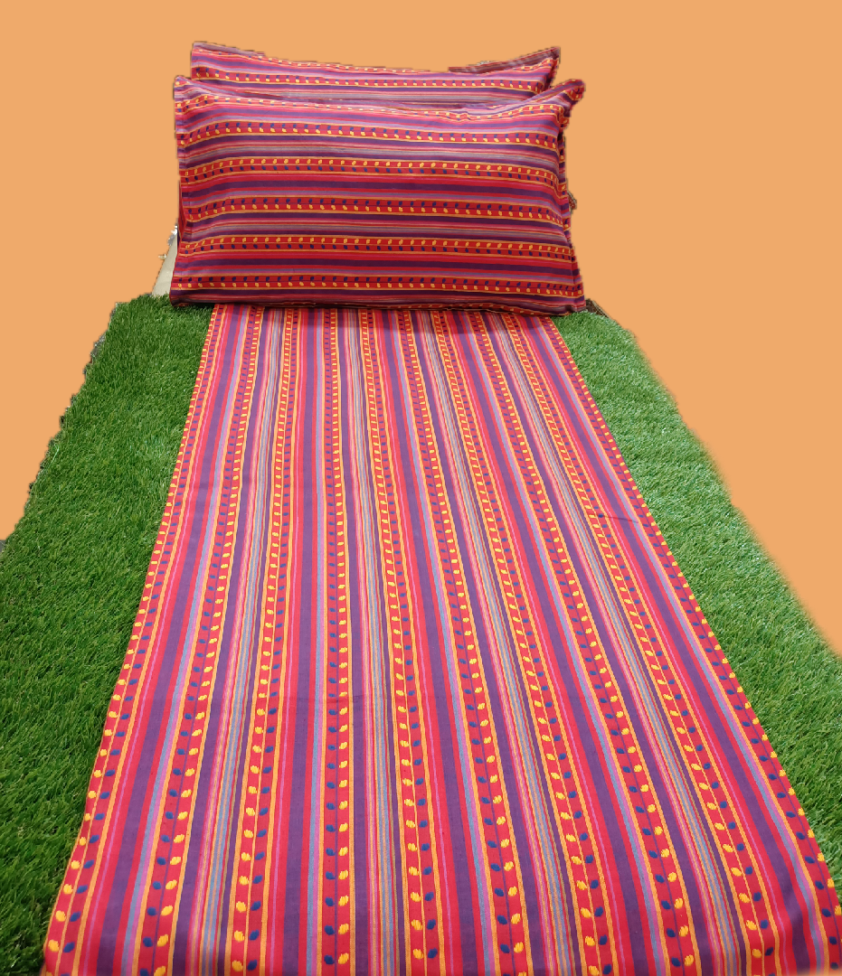 MIX DESIGN 2/40 DOUBLE BEDCOVER BY HOMIEKART