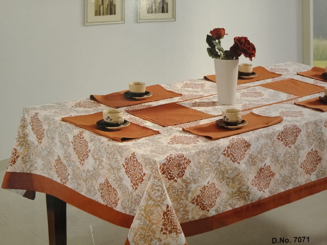Beautiful Printed Table Cover by SWAYAM